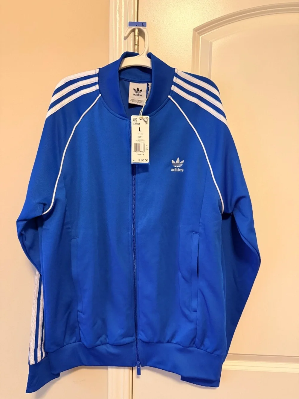 Adidas track jacket, Men size L